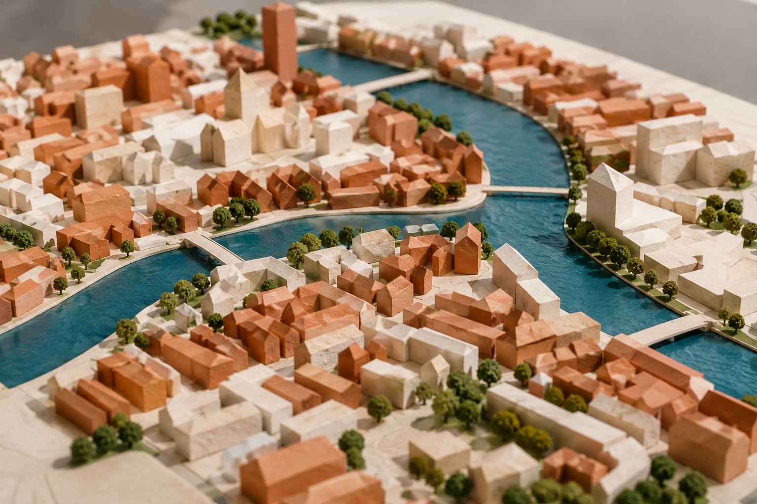 Symbolisches redaktionelles Motiv zu Immobilienmarkt Duisburg verstehen